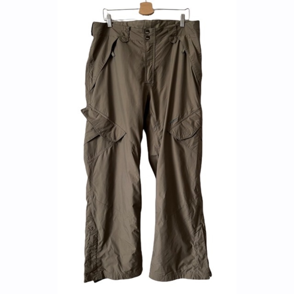 SIMS Green Cargo Style Snowboard Pants Men’s Size Large